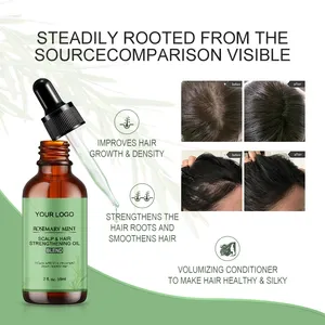 Высококачественная Сыворотка для восстановления роста волос, эфирное масло для ухода за волосами с розмарином