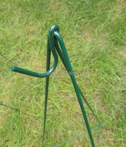 Giá Ba Chân Nhỏ Dây Kim Loại Màu Xanh Lá 24 Inch Giá Vẽ Hoa Cho Hoa - Product Image 4