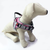 Chien chiot animal de compagnie harnais réglable gilet fournitures pour animaux de compagnie accessoires pour chiens respirant chien gilet de sécurité harnais de poitrine