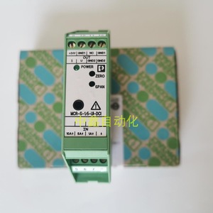 Transmisor de Corriente Phoenix Contact MCR-S-1/5-UI-DCI, Entrada de 24 V CC, Salida de 24 V CC, Distancia de Transmisión de 100 m - Product Image 1