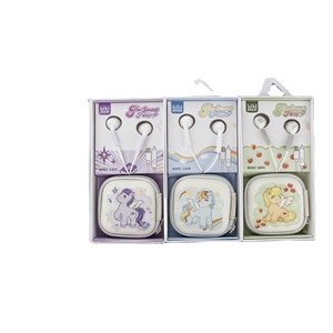 Casque <span class=keywords><strong>filaire</strong></span> Kiki-534 à thème dessin animé avec connecteur Type-C, pochette de rangement incluse, câble de 1,2 mètre, entièrement compatible - Product Image 1