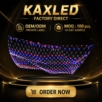 Guirlandes lumineuses LED, décoration de jardin pour les fêtes, mariage, Noël, plusieurs couleurs/modalités, haute qualité, indice d'étanchéité IP44/IP65