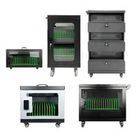 Armoire de charge VR personnalisée 3D MED éducation casques VR armoire de charge UV 30 ports tablette chariot de charge stockage de téléphone portable