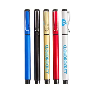 2023 Hochwertige neue bunte Geschenk Roller Pen Business Promotion Geschenk benutzer definierte Logo Roller Ball Pen