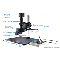 FT-Opto FM3D0325AM 4K Compound LCD 3D Stereo Microscope with 360 Rotation 2D/3D Switch IP53 Rated