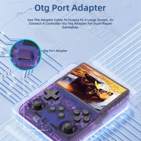 Console de jeu portable rétro R40S PRO, écran HD de 3,5 pouces, double joystick 3D, sortie TV OTG, lecteur de jeux rétro portable, personnalisable en usine