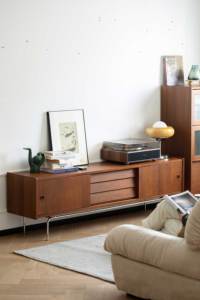 Soporte de TV de madera maciza personalizado <span class=keywords><strong>MUU</strong></span> diseño europeo moderno ecológico multifuncional para sala de estar dormitorio Hotel personalizado - Product Image 2