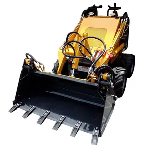 Buon servizio fornitore cinese Mini Skid Steer Loader con annesso piccolo skid steer loader per la vendita