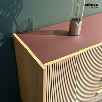 Meuble de salon/salle à manger NORYA en bois massif de luxe, design moderne, grande capacité, écologique, durable, design modulaire, 4 tiroirs