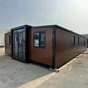 Casa contenedor portátil prefabricada Modular de construcción rápida, casa contenedor de vivienda expandible, casa <span class=keywords><strong>extensible</strong></span> con casa de estar - Product Image 3