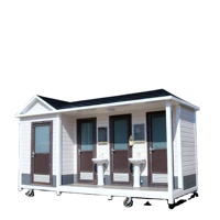 Toilettes sèches portables en plastique écologiques de la marque Jiaxin, garantie 1 an, pour chantier et usage public