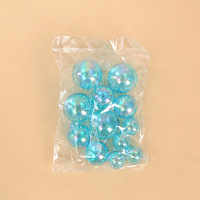 12pcs Coloré Clair Gâteau Perle Boules Bubble Toppers pour Mariage Anniversaire Graduation Fête D'anniversaire Baby Shower