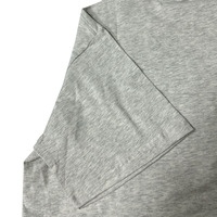 Oversized T-Shirts Grijs Heren Korte Mouw T-Shirt Custom Print Ademend Katoen T-Shirt Voor Mannen Hoge Kwaliteit 100% Katoen