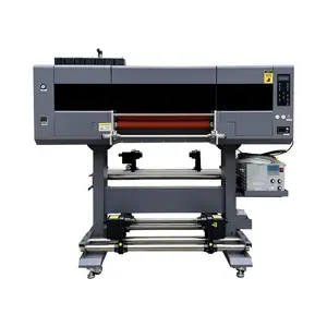 Maintop perangkat lunak Printer DTF UV 24 inci mesin cetak kepala ganda Printer UV XP600 i3200