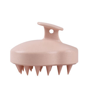 Fornitura di fabbrica spazzola per massaggio del cuoio capelluto per capelli ecologica spazzola per Shampoo esfoliante per capelli per uso asciutto e bagnato - Product Image 4