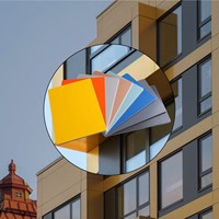 Panneaux composites en aluminium, finition PVDF, panneau composite en aluminium Alucobond, feuille ACP pour l'extérieur