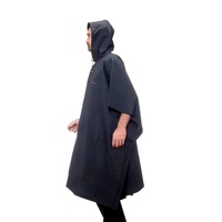 Poncho de pluie en EVA coupe-vent et imperméable bleu noir pour la randonnée