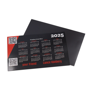 Productos Promocionales Personalizados <span class=keywords><strong>Calendario</strong></span> 2026 Imanes de Refrigerador Regalos de Bienes Raíces <span class=keywords><strong>Calendario</strong></span> Magnético de Nevera con Marca - Product Image 2