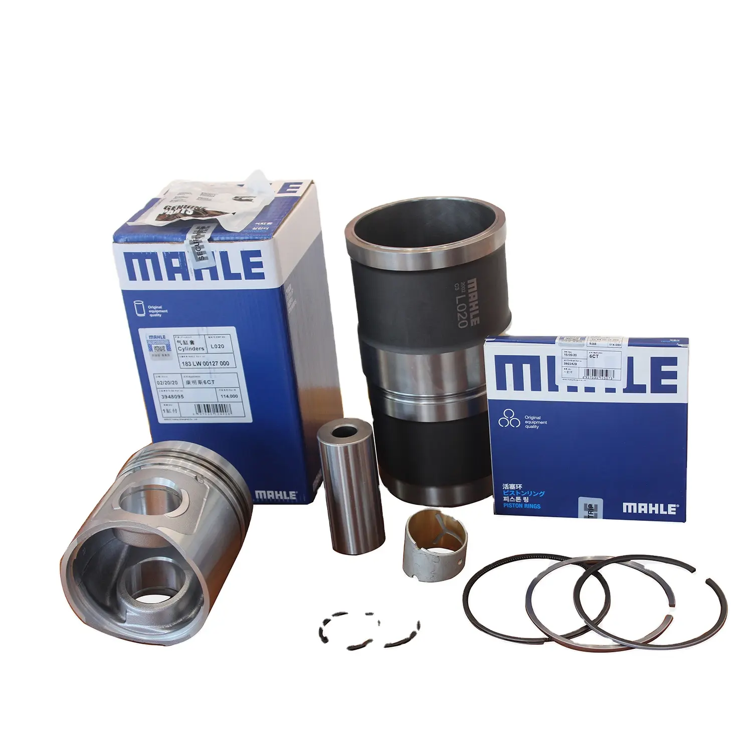 고품질 디젤 엔진 Mahle 6D114 6CT8.3 라이너 키트