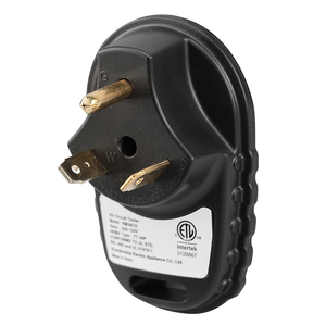NEMA TT-30P 30A,125V ETL được liệt kê <span class=keywords><strong>30</strong></span> <span class=keywords><strong>amp</strong></span> dẫn chỉ số Tester <span class=keywords><strong>RV</strong></span> mạch Analyzer cắm cho trailers cần thiết cho <span class=keywords><strong>RV</strong></span> điện - Product Image 1