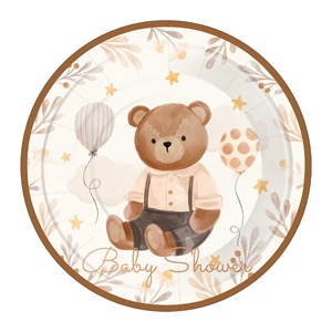 ชุดรูปแบบหมี<span class=keywords><strong>เ</strong></span>ท็ดดี้สำหรับงานเลี้ยงฉลองวัน<span class=keywords><strong>เ</strong></span>กิด & งานเลี้ยงฉลองทารกแผ่นกระดาษที่<span class=keywords><strong>เ</strong></span>ป็นกลางตาม<span class=keywords><strong>เ</strong></span>พศของตกแต่งวอล<span class=keywords><strong>เ</strong></span>ปเปอร์กระดาษทิชชู่ - Product Image 6