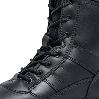 Bottes de randonnée pour activités de plein air, chaussures légères en cuir de vache, bottes d'entraînement à tige haute, bottes de randonnée pour hommes