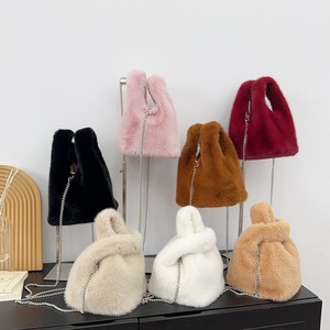 CATMICOO Y2K Fuzzy Purse - Mini Fluffy Tote Bag, Cute Plush Clutch For Women & Teens - View #7