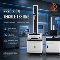 Máquina de Ensayo de Tracción de Plástico de Columna Única WDL 5KN - Probador Universal Computarizado para Membranas Impermeables de Película de Goma