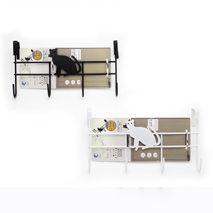 Moderne Enkele Overdeur Muur Gemonteerde Punch-Vrije Rug Type Naadloze Opbergtas Jas Tas Haak Voor Slaapkamer En Kantoor - Product Image 4