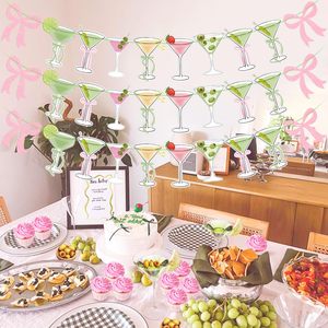 Decoraciones de Banner para Fiesta 'Pink Martini Bows a Tiny Bit Older', Fiesta de Cumpleaños 'Dirty Martini a Tiny Bit Older' para Chicas, Despedida de Soltera - Product Image 4