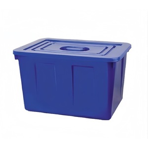 <b>Plastic</b> Storage <b>Bin</b> 50L With <b>Lid</b> Rectangle Water Tank For Home Aquaculture Industrial Use - Product Image 4