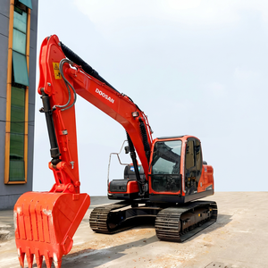 รถขุดมือสอง DOOSAN DX140LC 14 ตัน เครื่องยนต์ DB ปั๊มไฮดรอลิก Doosan Mottrol วาล์ว KYB ชั่วโมงการใช้งานต่ำ สภาพ 90% ปี 2023 บุ้งกี๋ขนาด 0.51 เมตร - Product Image 1