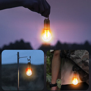 Lampe de camping LED suspendue rechargeable par USB avec crochet, lanterne d'urgence étanche pour utilisation en extérieur - Product Image 6