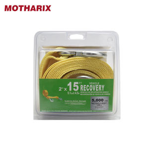 Correa <span class=keywords><strong>de</strong></span> Remolque <span class=keywords><strong>de</strong></span> Poliéster <span class=keywords><strong>de</strong></span> Alta Resistencia Motharix <span class=keywords><strong>de</strong></span> 2 Pulgadas x 15 Pies y 5000 Libras con 1 Año <span class=keywords><strong>de</strong></span> Garantía para Remolcar Automóviles - Product Image 5