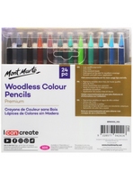 Crayons de couleur sans bois Mont Marte, lot de 24 crayons de couleur
