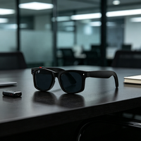 Lunettes audio sans fil avec caméra intégrée, prise en charge de la prise de photos et de vidéos pour une utilisation quotidienne en extérieur