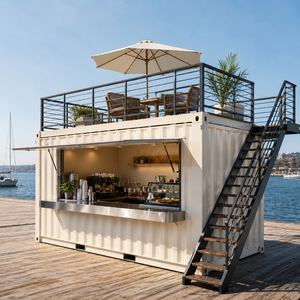 Contenedor Móvil de Acero Personalizable y Resistente, Cafetería al Aire Libre, Quiosco de Venta, Cabina para Eventos - Product Image 4