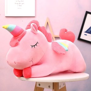 CP arcobaleno unicorno farcito animale Kawaii 120cm peluche cuscino quattro colori per scegliere unicorno peluche - Product Image 1