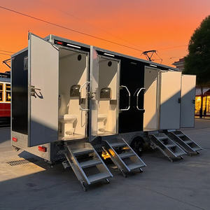 Remorque de toilettes mobiles portables et économiques pour les opérations d'événements extérieurs à grande échelle - Product Image 6