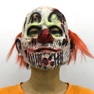 Máscara de Terror de Halloween, Máscaras de Payaso, Cosplay de Fiesta, Cara Sangrienta y Desgarradora, Máscara de Terror, Máscara de Látex - Product Image 2