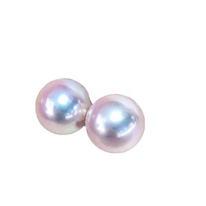21740 Accessoires de perles DIY en argent S925, plateau vide pour boucles d'oreilles avec perles rondes de 9-11 mm, apprêts de bijoux tendance pour crochets d'oreille, taille 25 mm - Product Image 4
