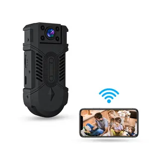 2024 Best Selling WD18 WD16 1080P Portable Body Camera with Night Vision Mini Camera With Back Clip For Sport Camera