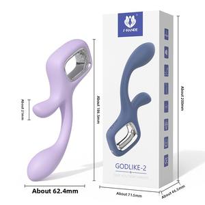 Duim C-punt Positionering Vrouwelijke G-<span class=keywords><strong>spot</strong></span> <span class=keywords><strong>Hard</strong></span> lichaam Sterke trillingen Volwassen vrouwelijk masturbatieapparaat Model SHDS6812 - Product Image 1