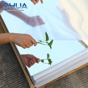 لوح مرآة بلاستيكي مرن بسمك 1-6 مم، ذهبي وردي وفضي، قابل للقطع بالليزر، لاصق ذاتي، ملصق مرآة أكريليك - Product Image 3