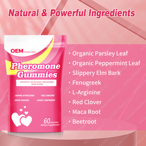 Permen Gummies Feromon OEM Suplemen Serat Makanan untuk Dewasa Permen Gummies Feromon untuk Wanita dan Pria - Product Image 5