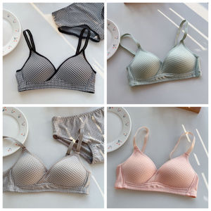 Nuevo conjunto de sujetador de punto sin tirantes para mujer, varios estilos, precio bajo al por mayor, transpirable, ajustado, con aros, moldeador de cuerpo - Product Image 3