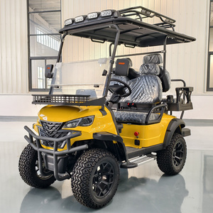SEEWORLD Electric 48V 4 Passenger Golf Cart Full <strong>Set</strong> with Enclosure Bag Holder Charger - Product Image 1