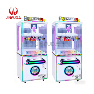 Mini <span class=keywords><strong>grue</strong></span> à pièces et machine à poupées à écran LCD, jouet pour enfants, vente chaude, nouveauté - Product Image 1