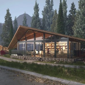 Casa Contenedor Moderna de Madera, Rectangular, para Uso Hotelero, Solución Integral para Proyectos - Product Image 1