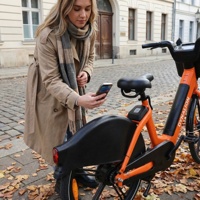 Vélo électrique IOT à cadre léger avec pièces de carrosserie haute résistance pour le trafic urbain européen